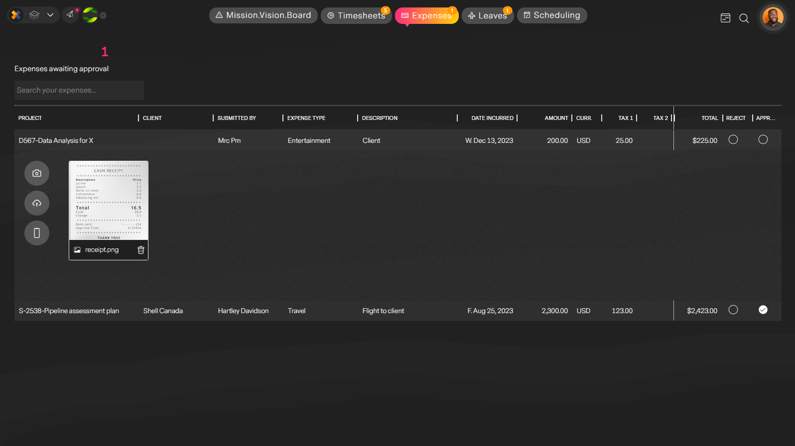 Screen shot in missionX