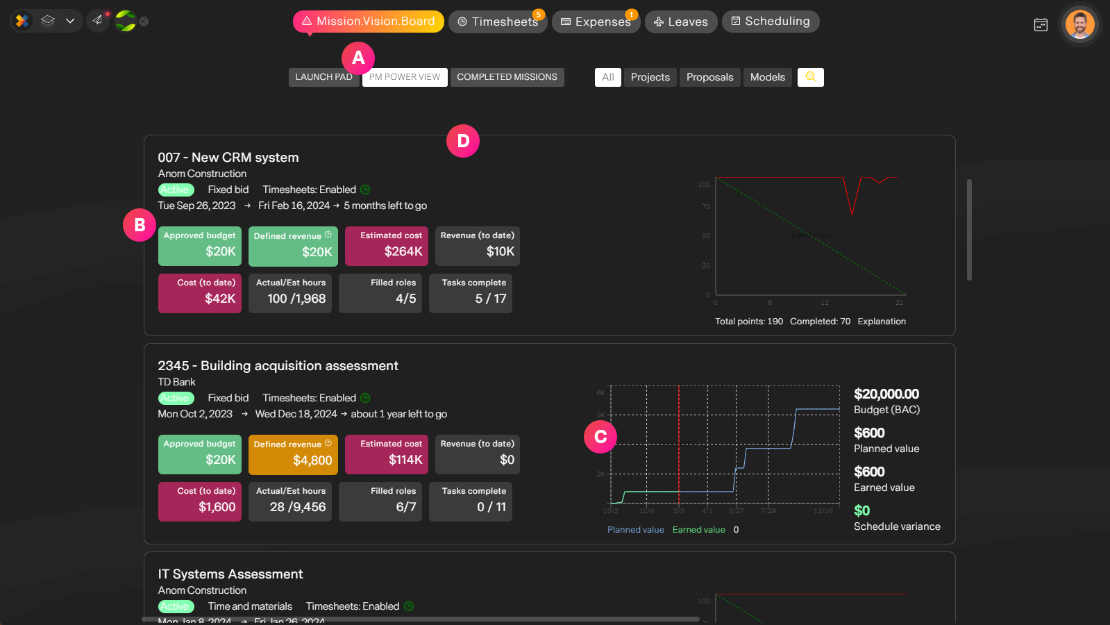 Screen shot in missionX