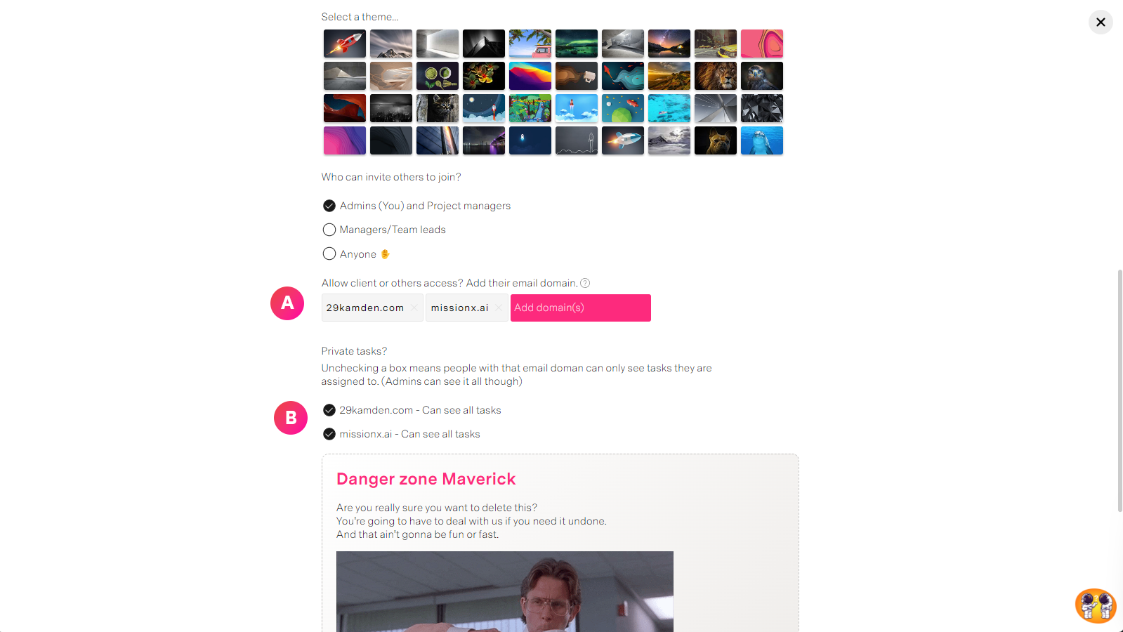 Screen shot in missionX